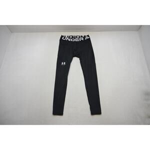 Under Armour Performance ColdGear Black Compression Baselayer Pants Mens Large